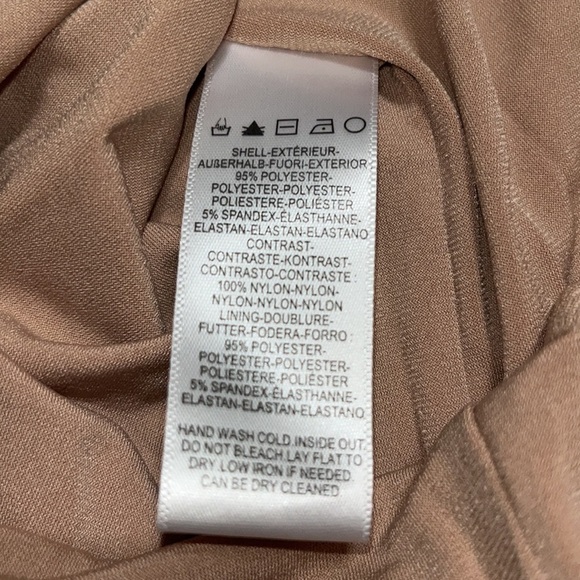 Dress the Population Cream Halter Dress - Picture 11 of 12